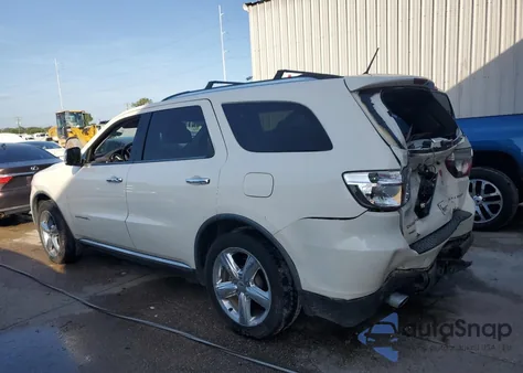 2012 Dodge Durango Citadel z USA, uszkodzony, nr VIN 1C4SDJET3CC130640